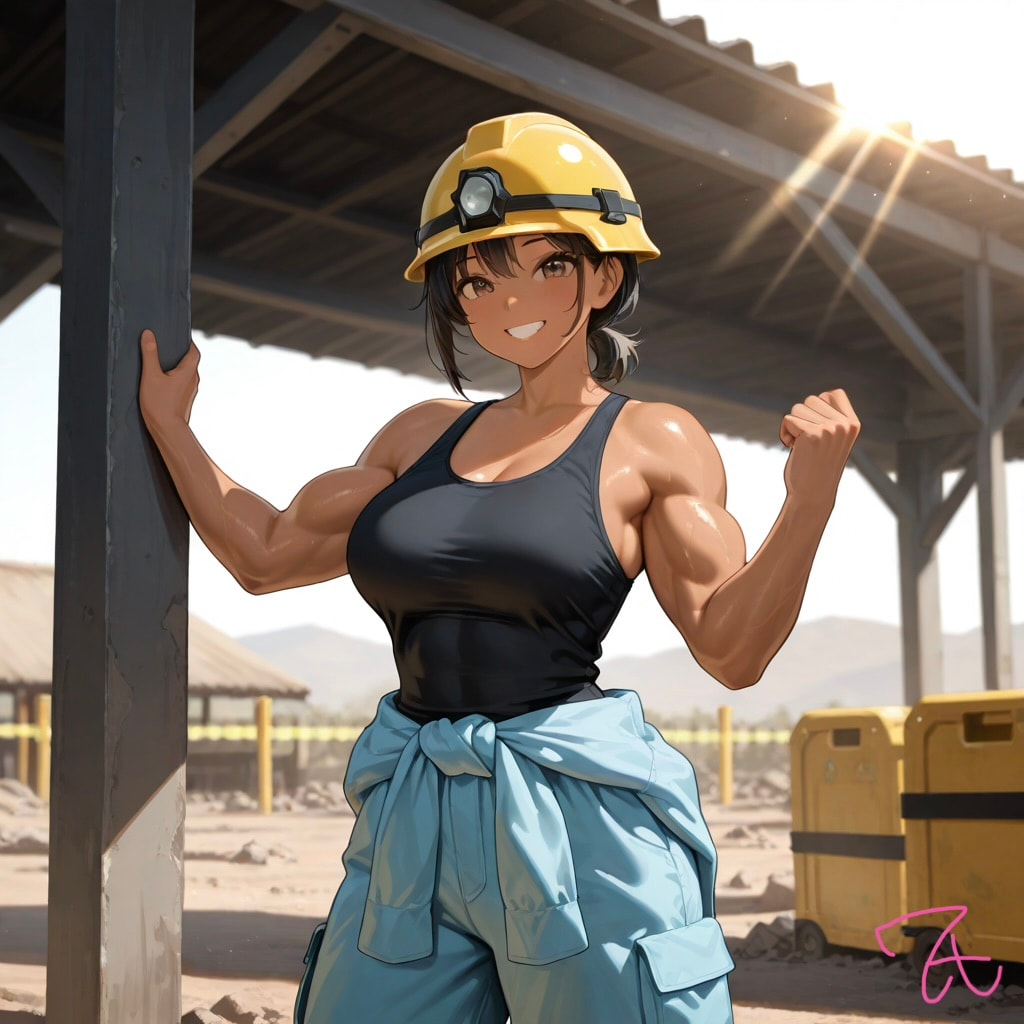 もっとガテン系女子
