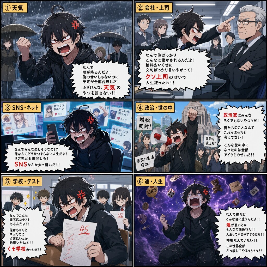 逆恨み