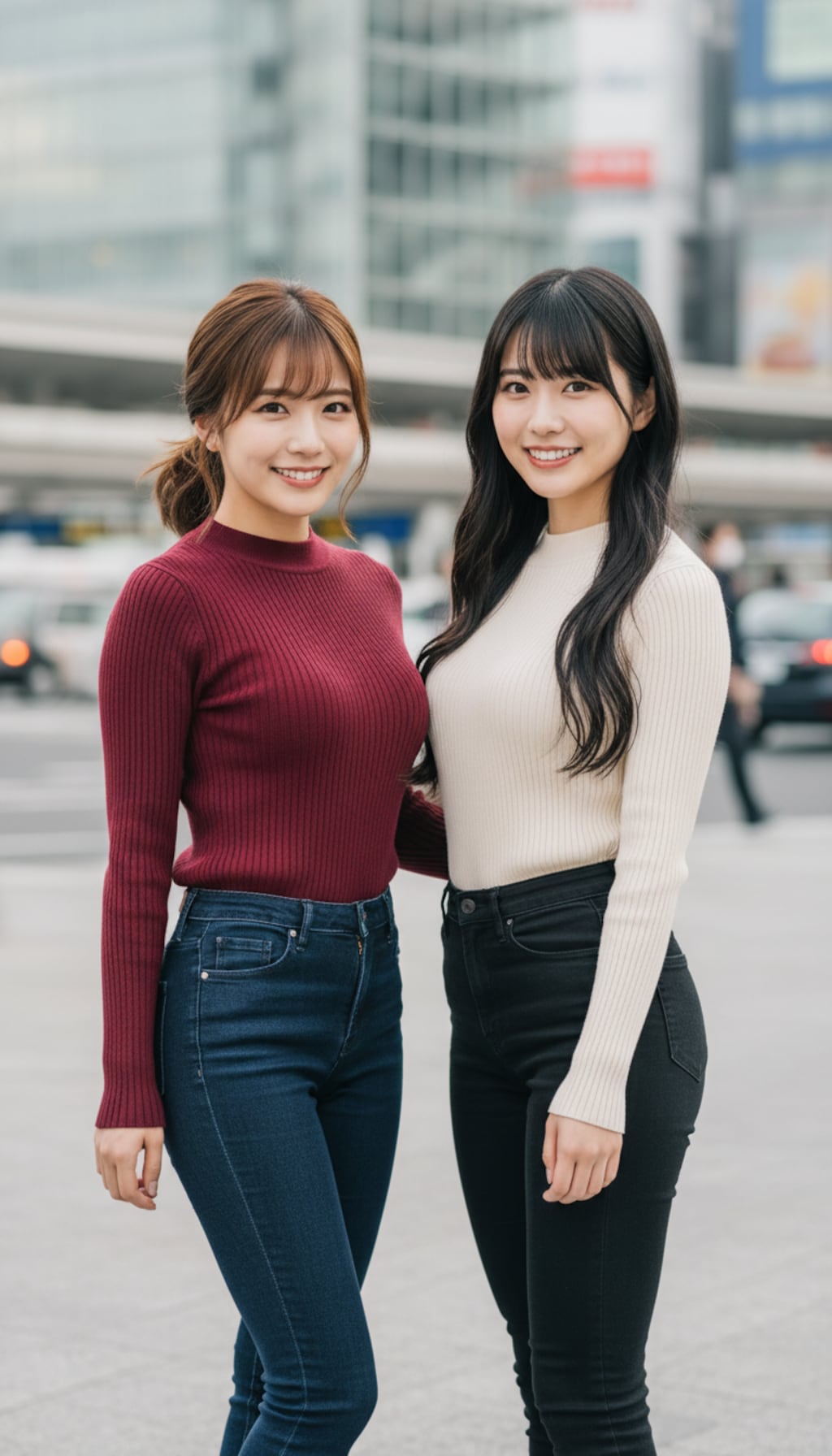 妻と友達　～スキニージーンズの二人～