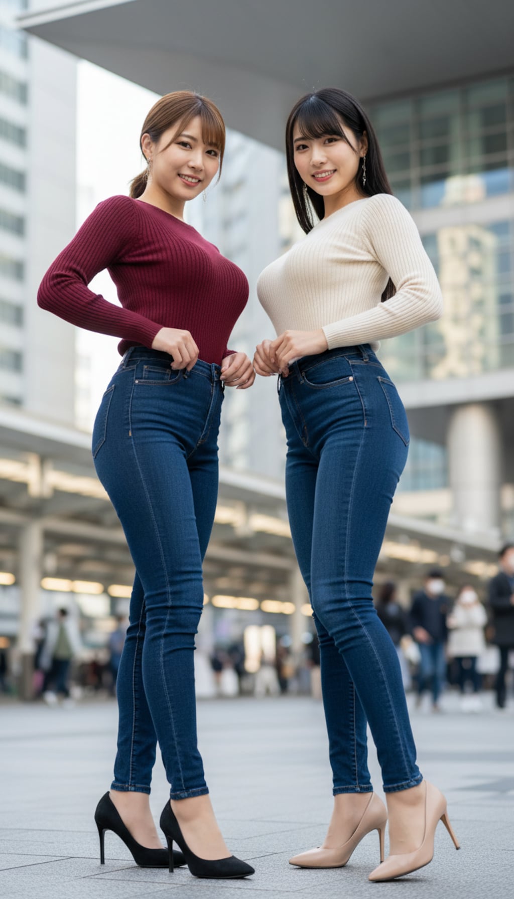 妻と友達　～スキニージーンズの二人～