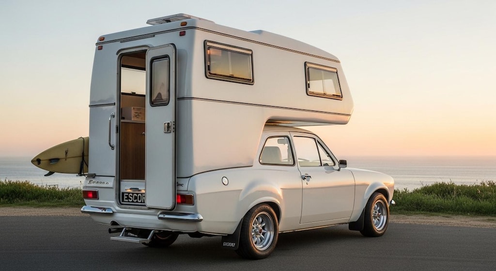 フォードエスコートキャンピングカー