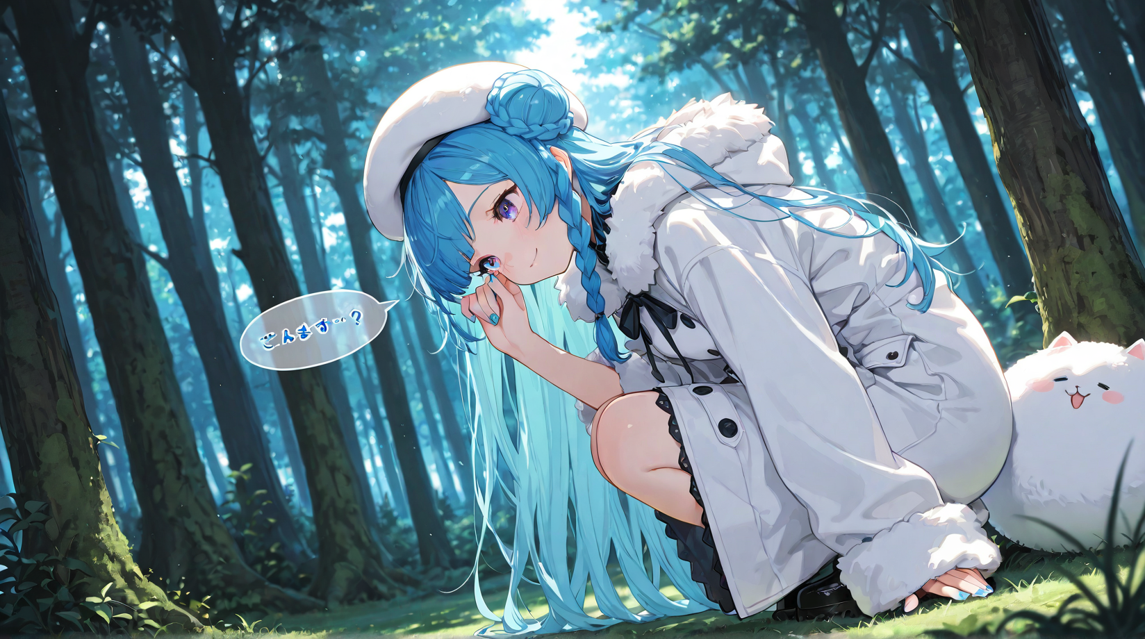 白コーデ | の人気AIイラスト・グラビア