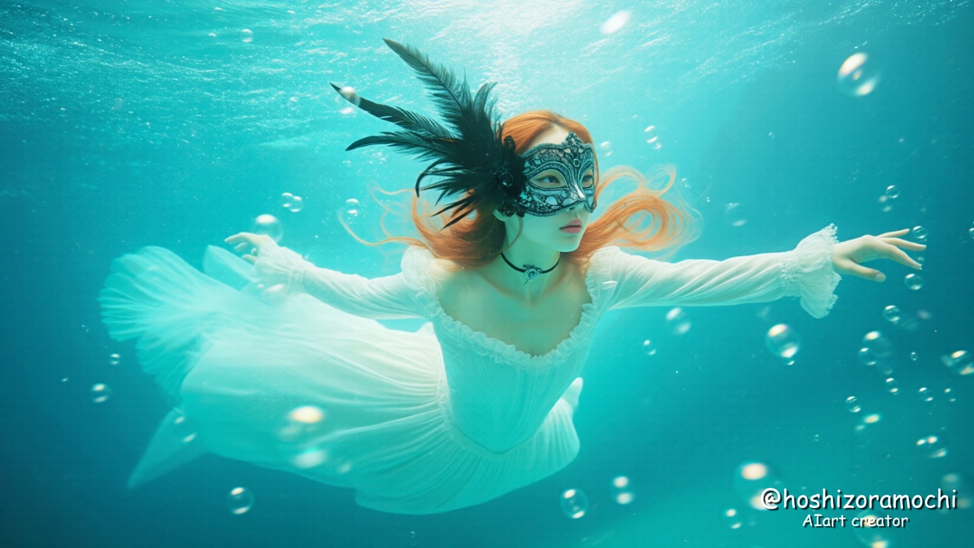 水中の舞踏会🌊 | の人気AIイラスト・グラビア