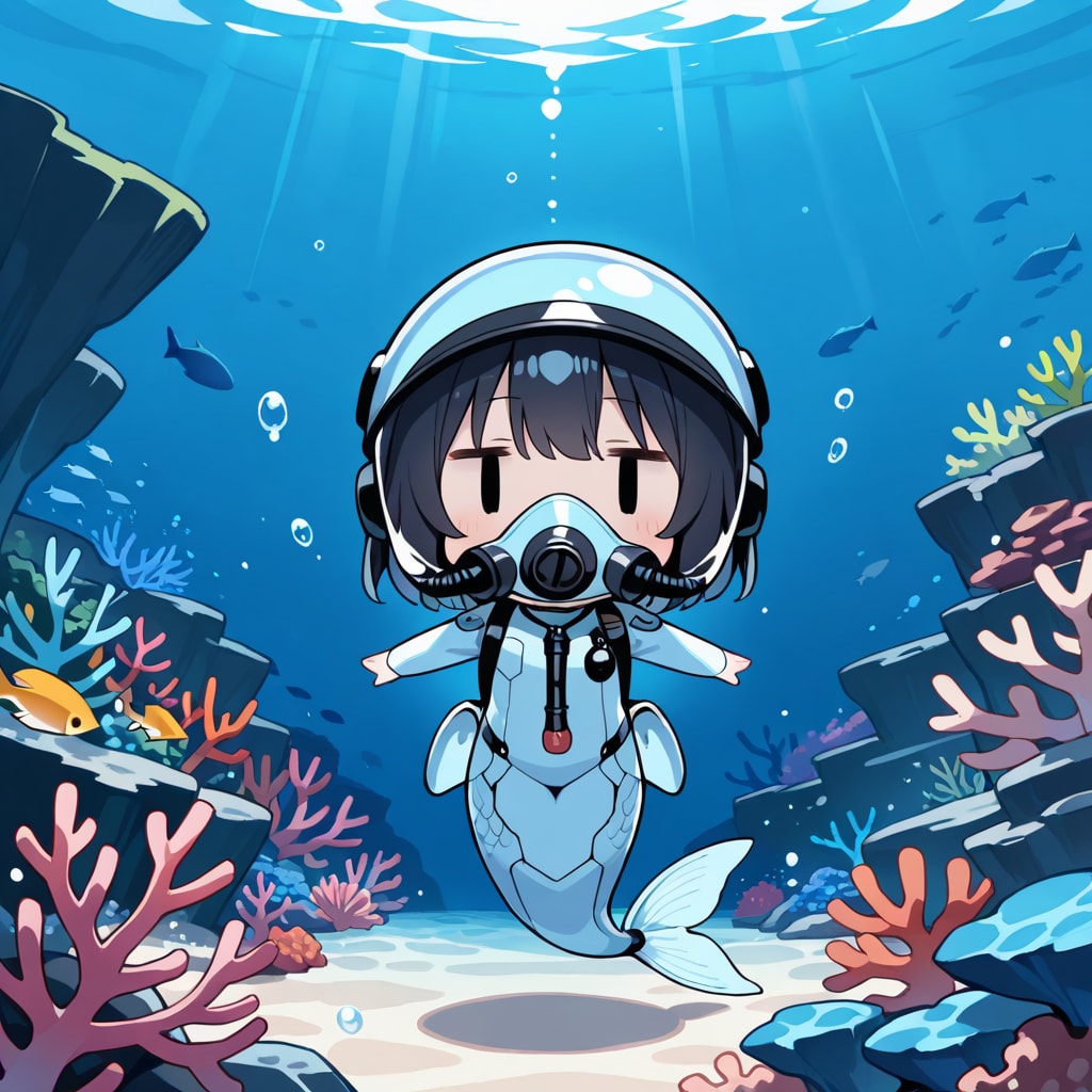 お魚になった、わ・た・し…