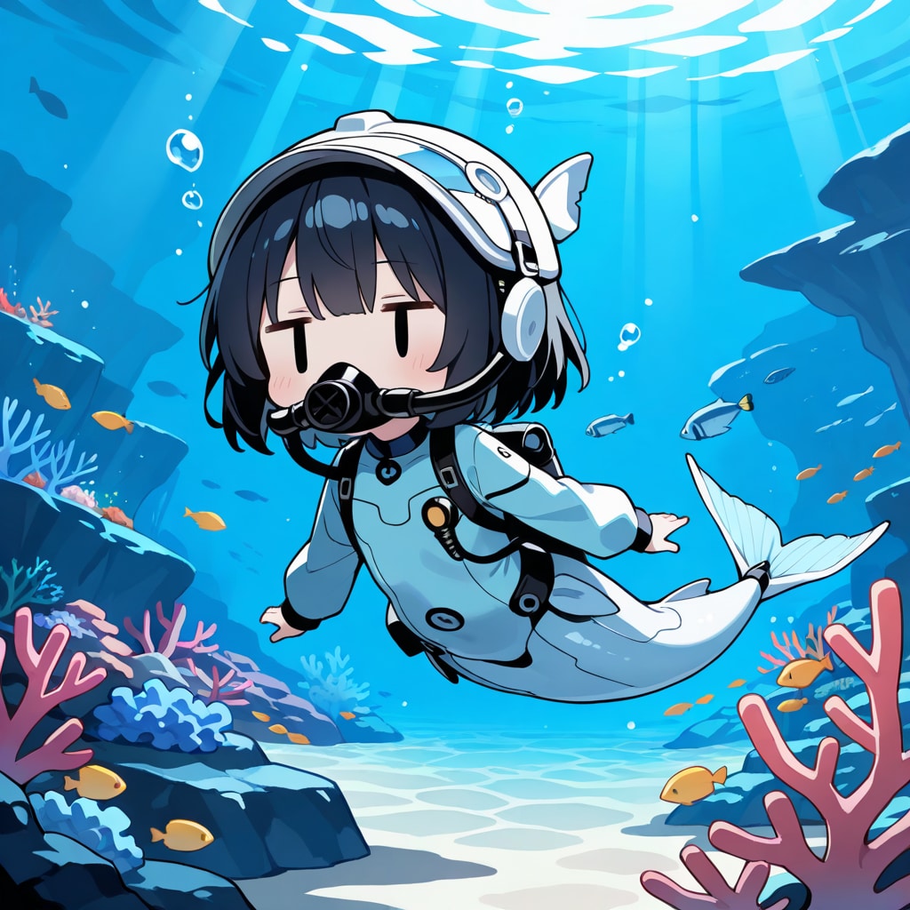 お魚になった、わ・た・し…