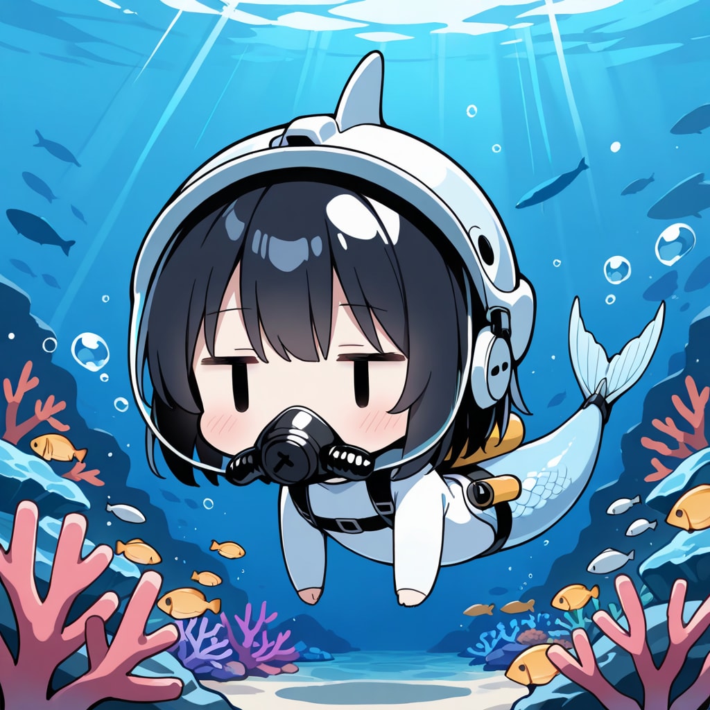 お魚になった、わ・た・し…