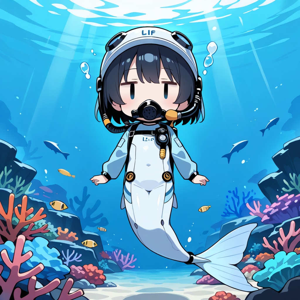 お魚になった、わ・た・し…