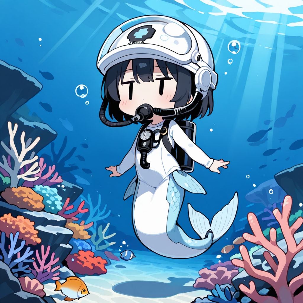 お魚になった、わ・た・し…