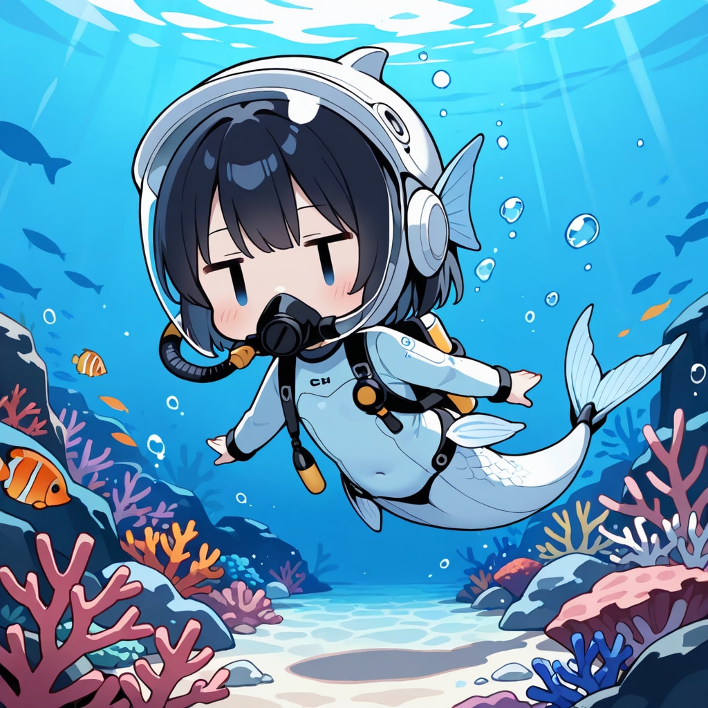 お魚になった、わ・た・し…