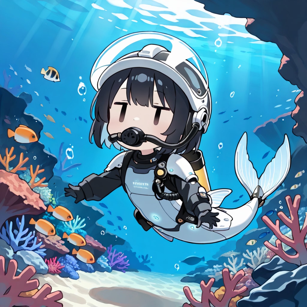 お魚になった、わ・た・し…