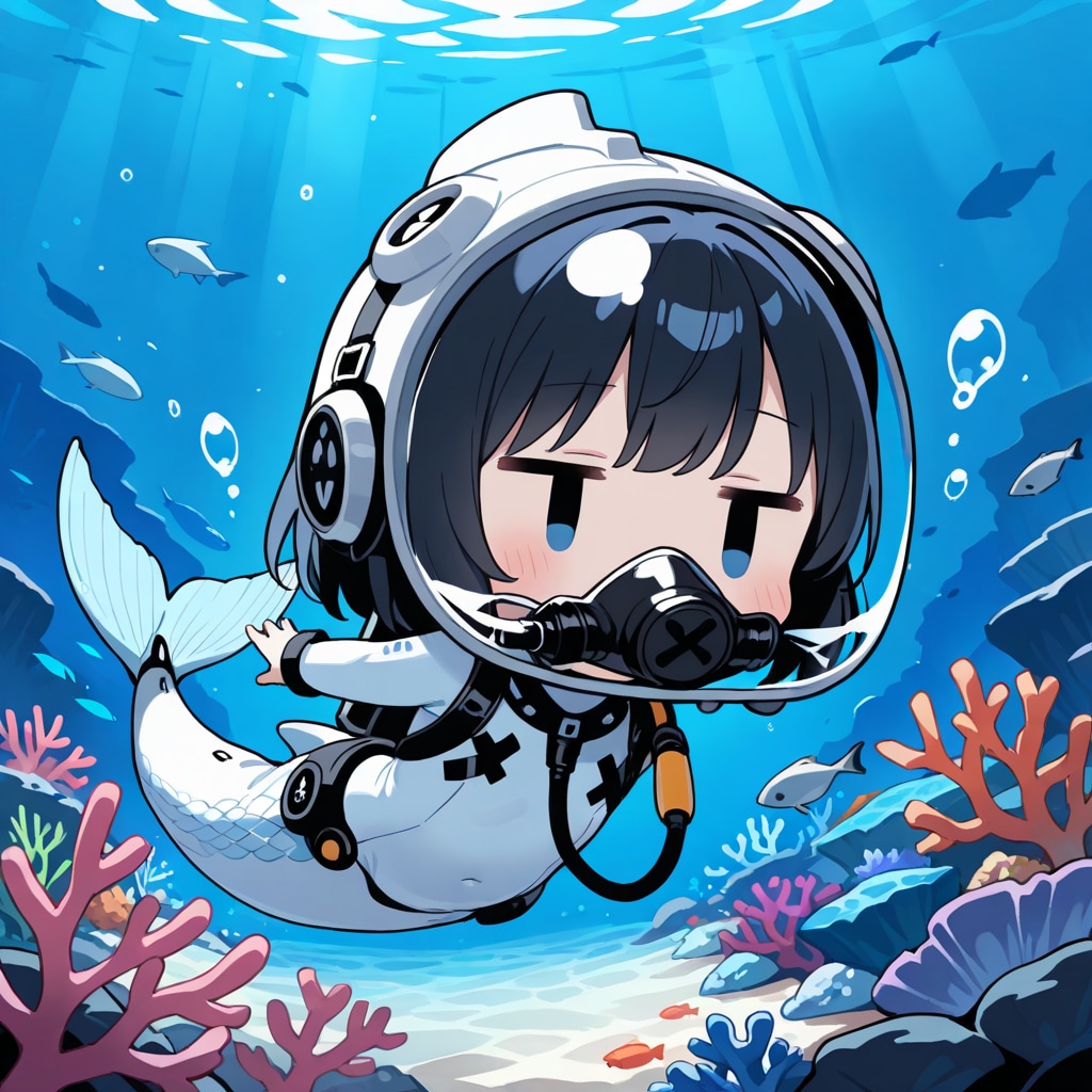 お魚になった、わ・た・し…