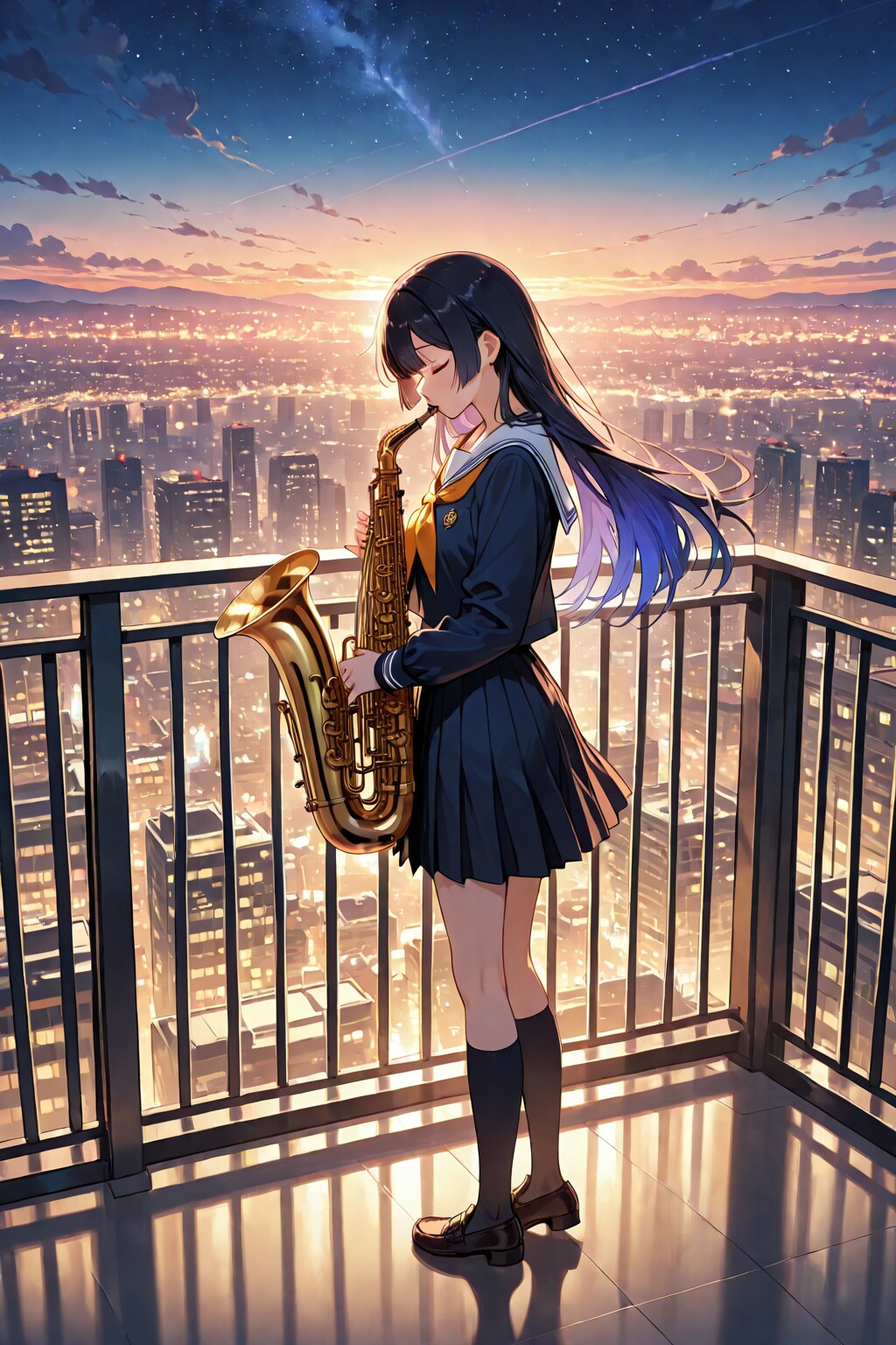 夕やけ | の人気AIイラスト・グラビア