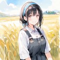 麦畑 2枚目