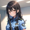 女子警官の銃持ち画像試作1 12枚目