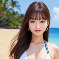 white bikini 3枚目