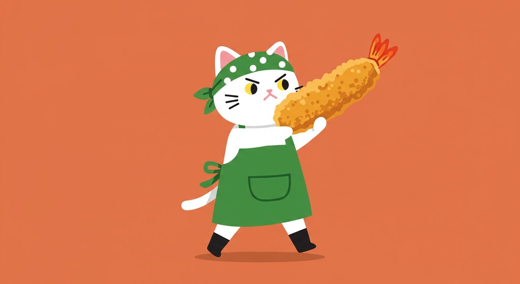 うるせえ、エビフライぶつけんぞ