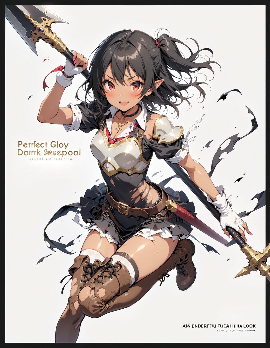 戦いたいダークエルフ