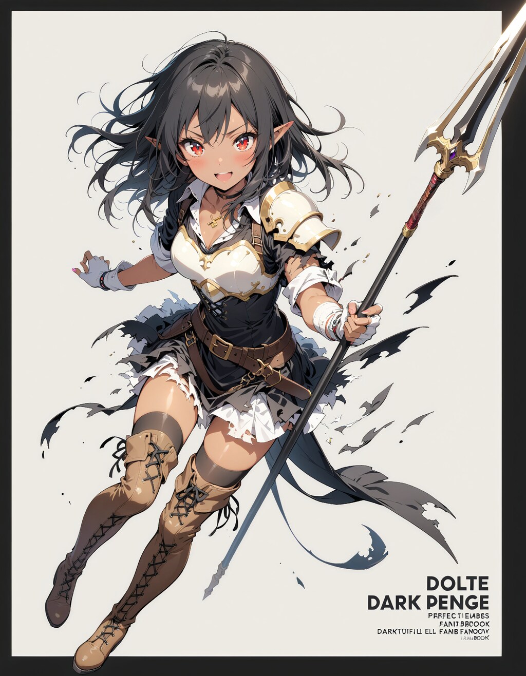 戦いたいダークエルフ