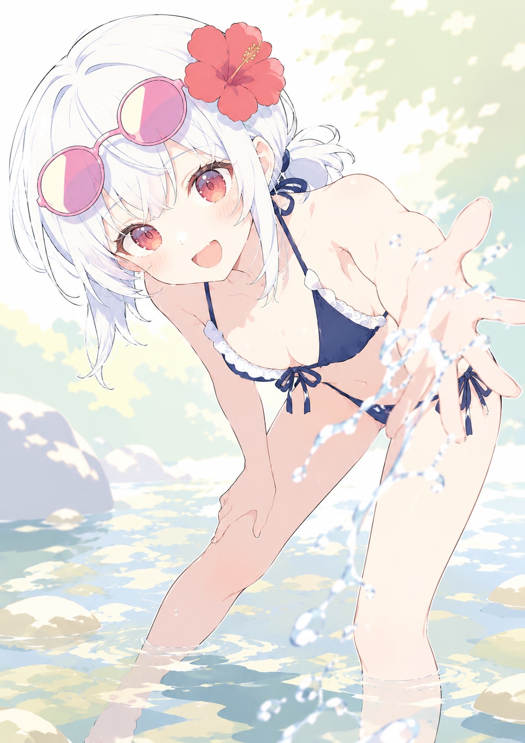 水遊び