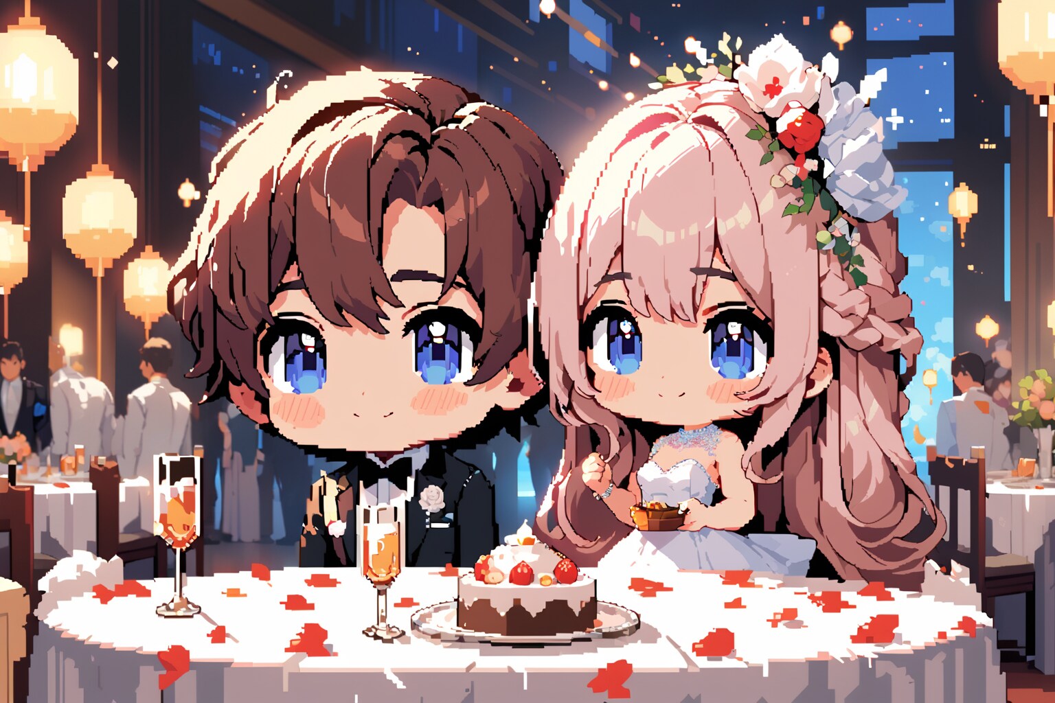 披露宴 | の人気AIイラスト・グラビア