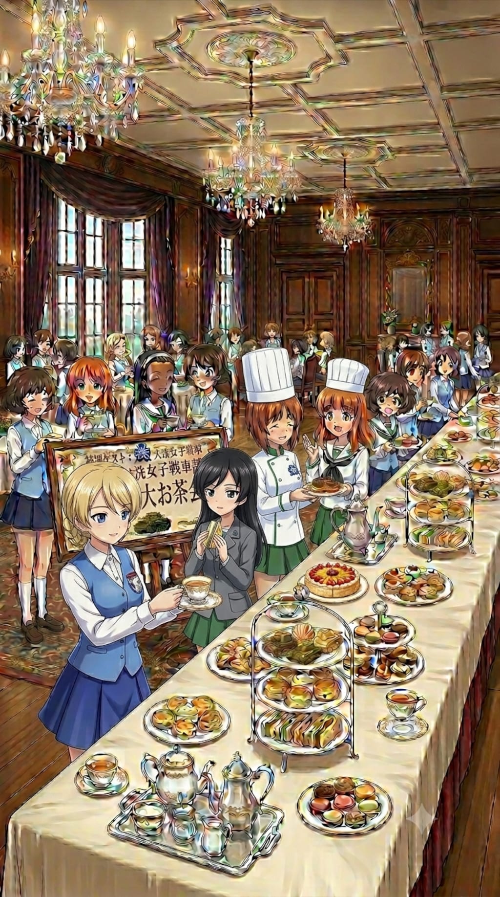 聖グロリアーナ女学院夏休み直前大お茶会