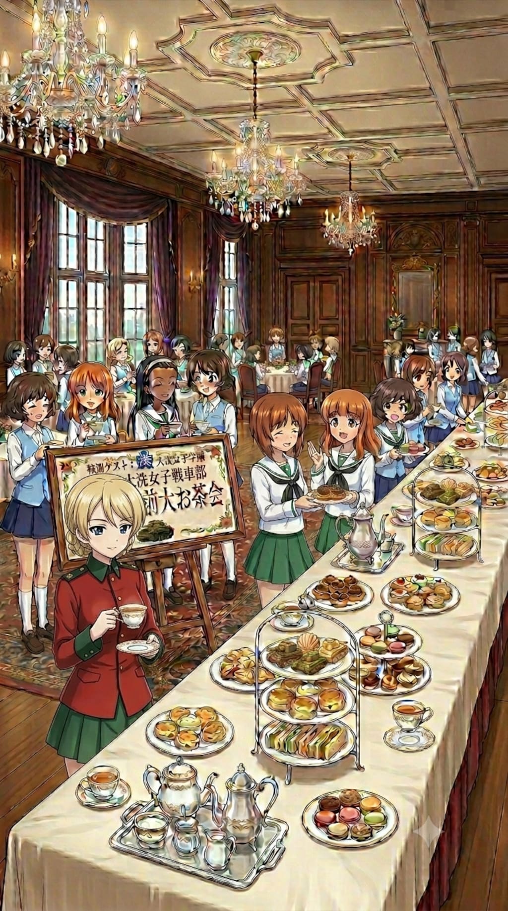 聖グロリアーナ女学院夏休み直前大お茶会