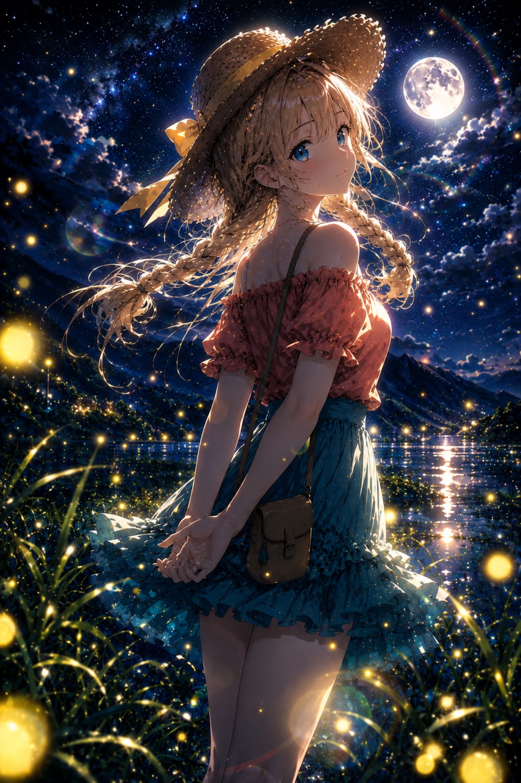 月夜にほどける夏の記憶