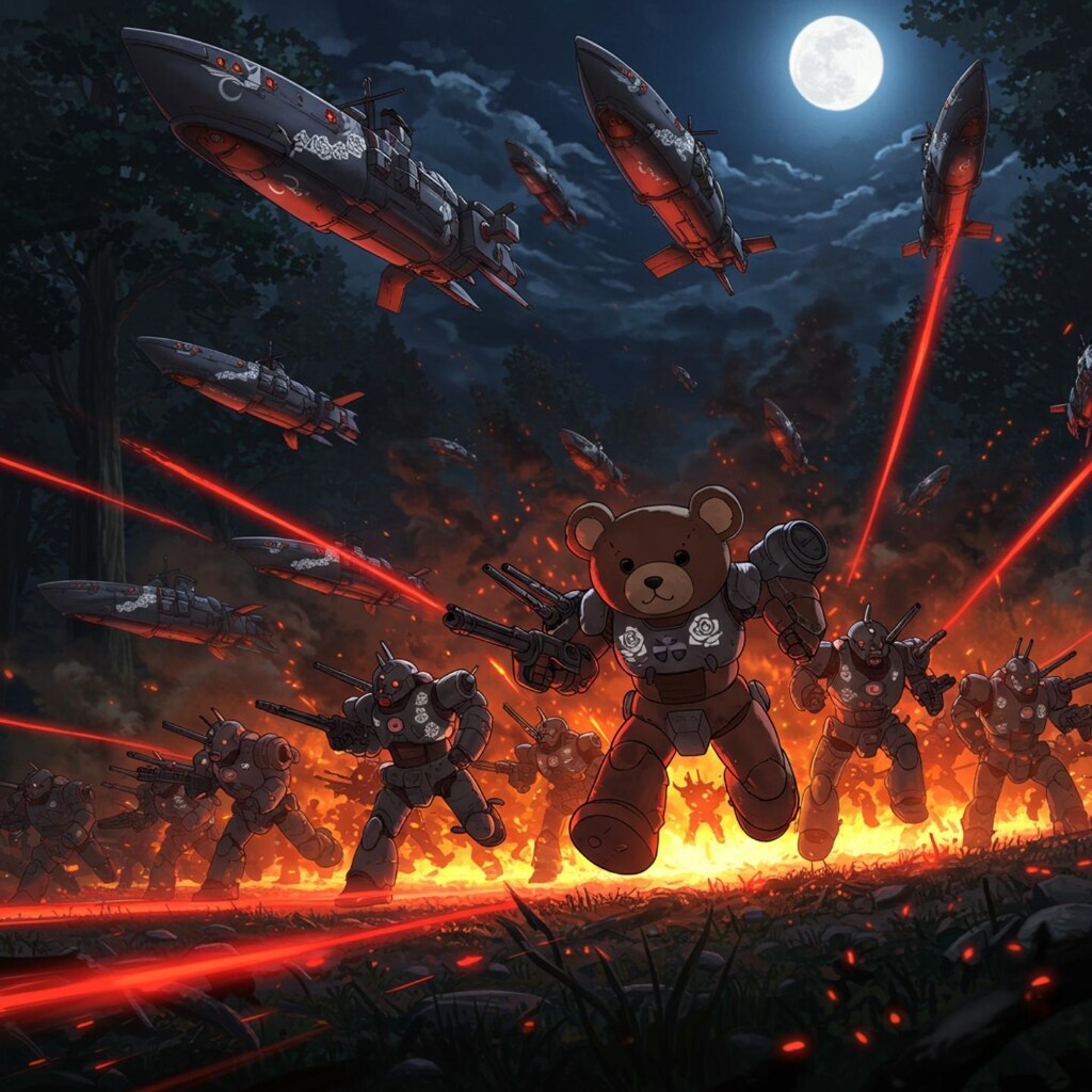 『戦図来たりて嵐となりて…』【ニャンノ世界】