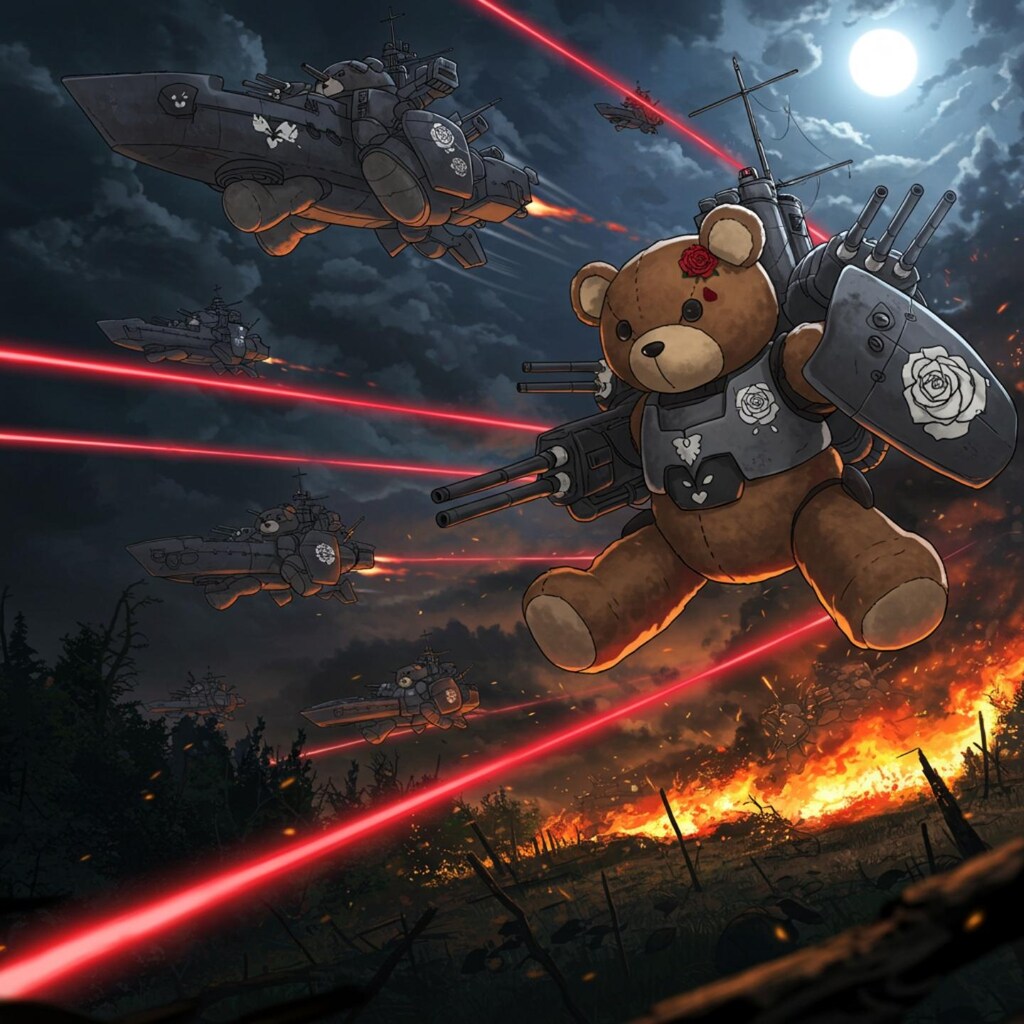 『戦図来たりて嵐となりて…』【ニャンノ世界】