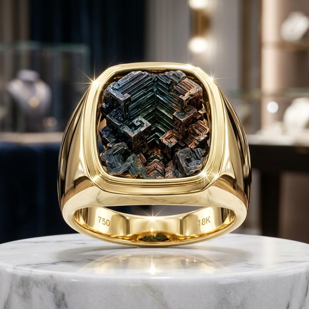 新しい結婚指輪の形　ビスマスと夫婦の関係：QSLの流動美