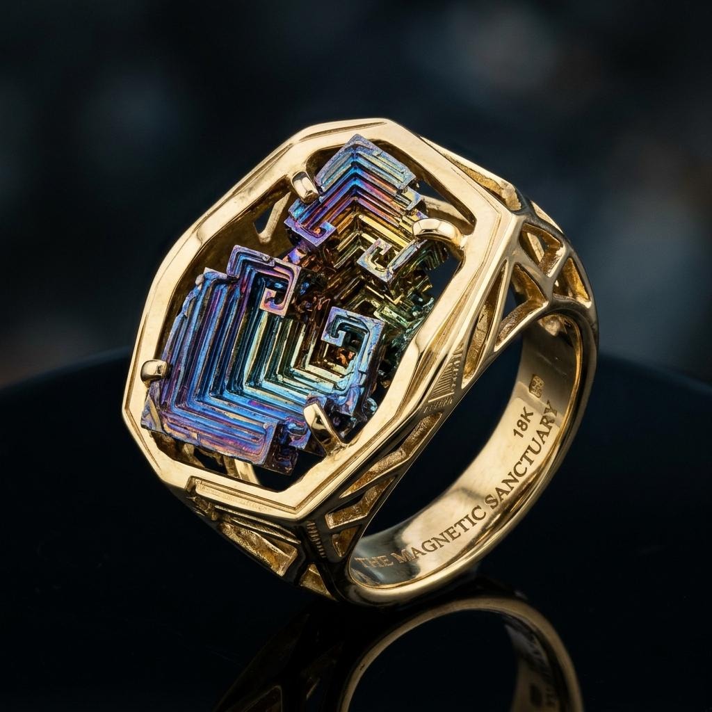 新しい結婚指輪の形　ビスマスと夫婦の関係：QSLの流動美