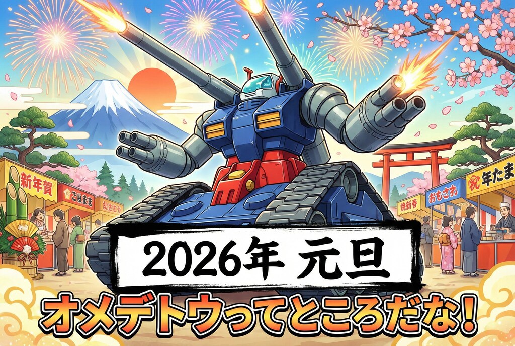 オメデトウってところだな