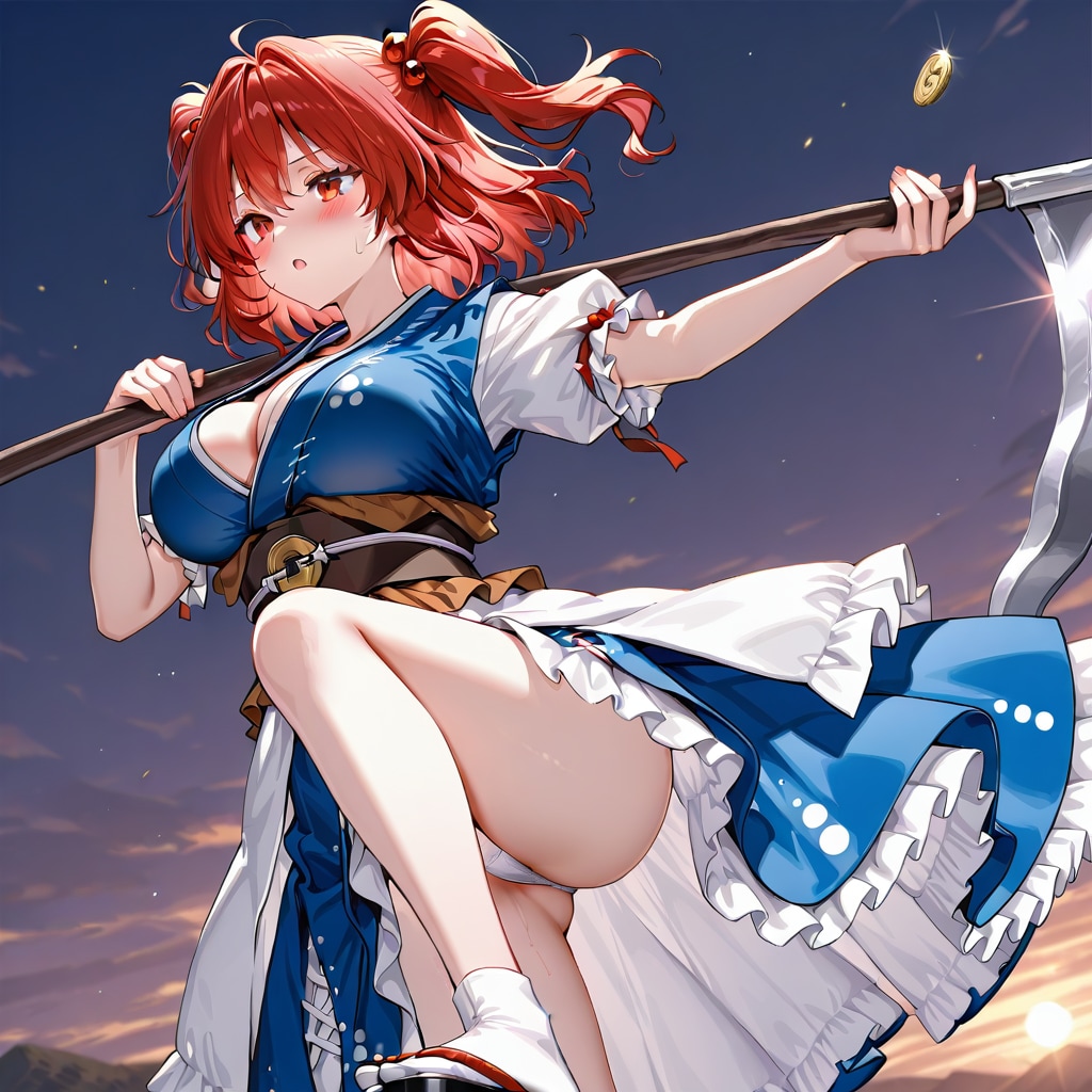 東方パンチラ（四季映姫・小野塚小町）