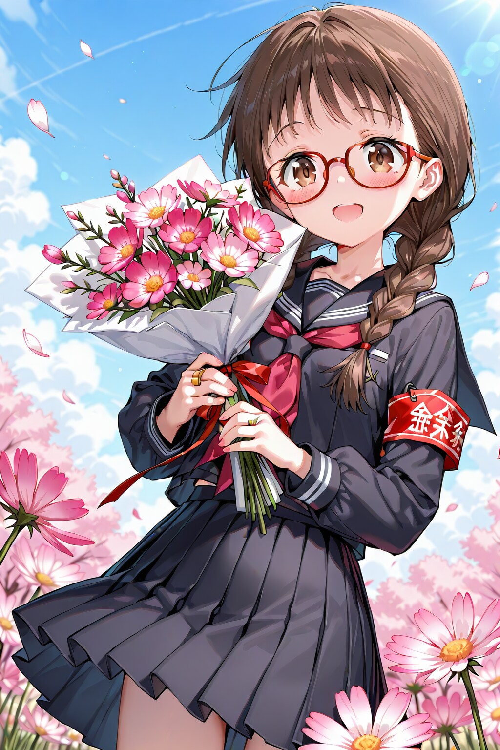 うちのアイコン画は委員長ちゃん