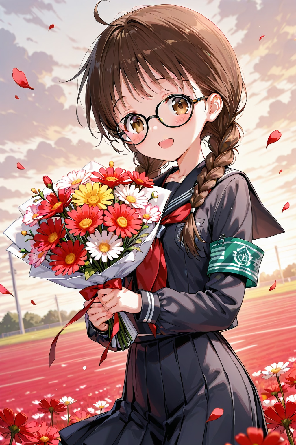 うちのアイコン画は委員長ちゃん