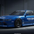 S13シルビアのドリ車 5枚目