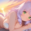 ビキニ猫ちゃん 2枚目