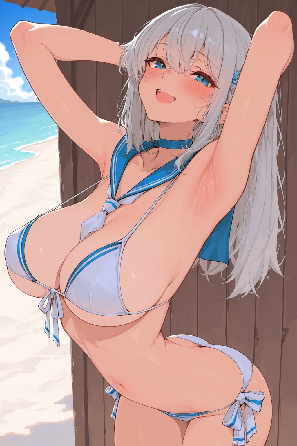 セーラー水着