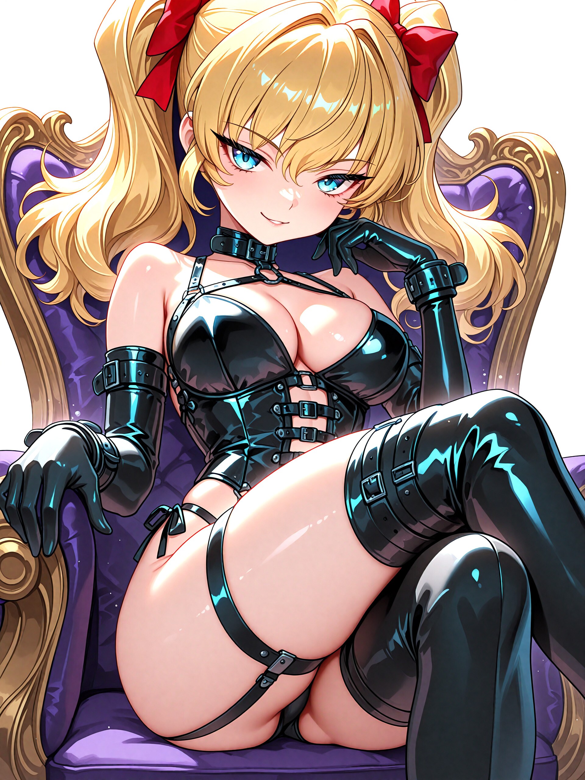 黒ボンデージあゆ様