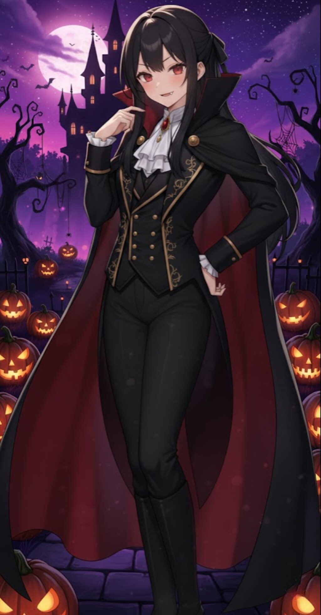 炭酸少女〜コーラちゃん／ハロウィン💜吸血鬼〜