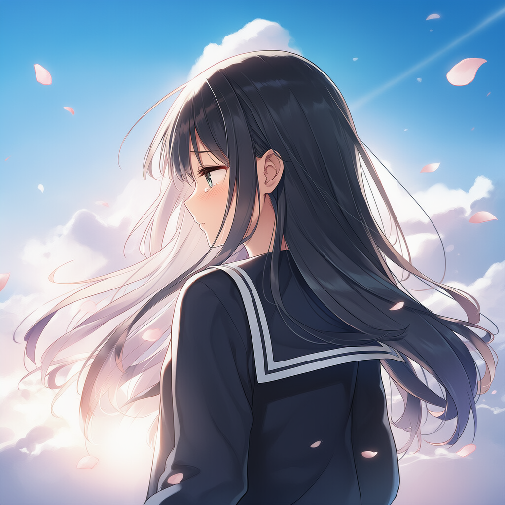 後ろ姿