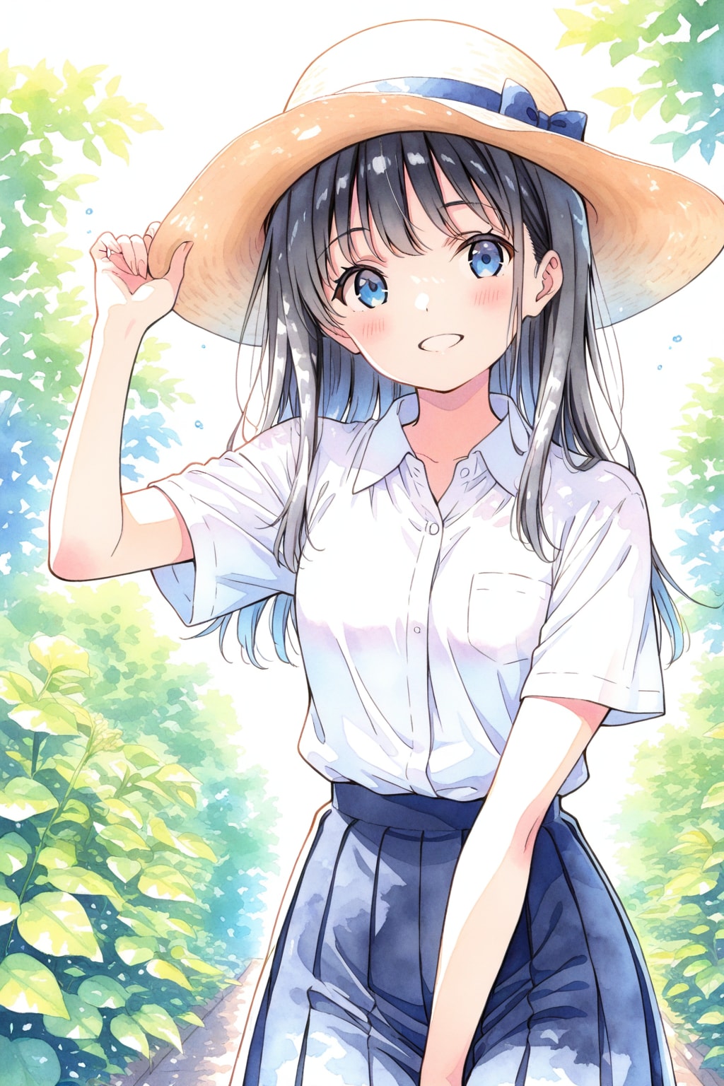 新緑の少女