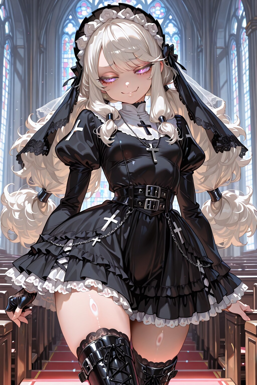 シスター＋ロリ服的な実験