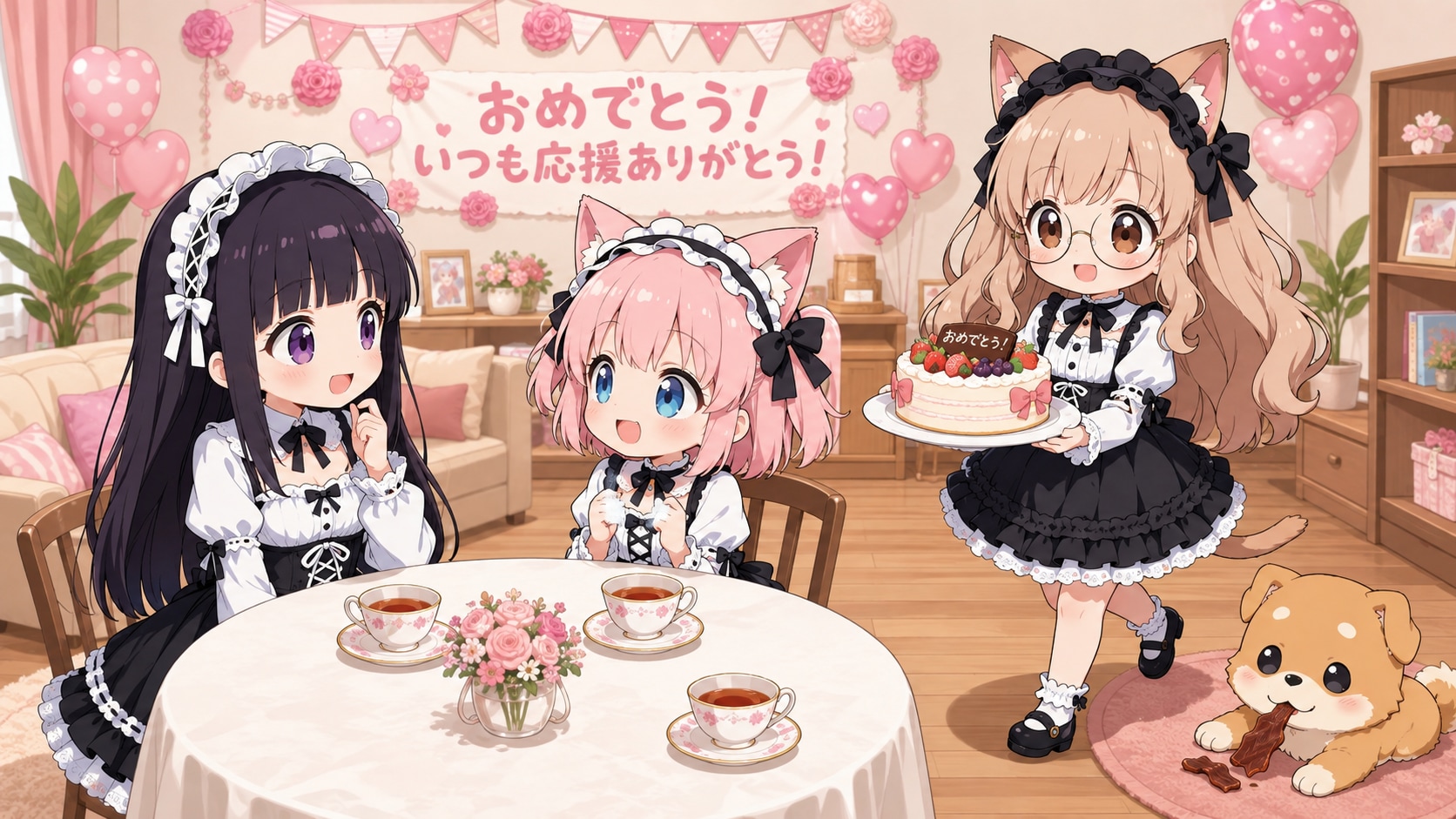 みなみさんをパーティにご招待しました！
