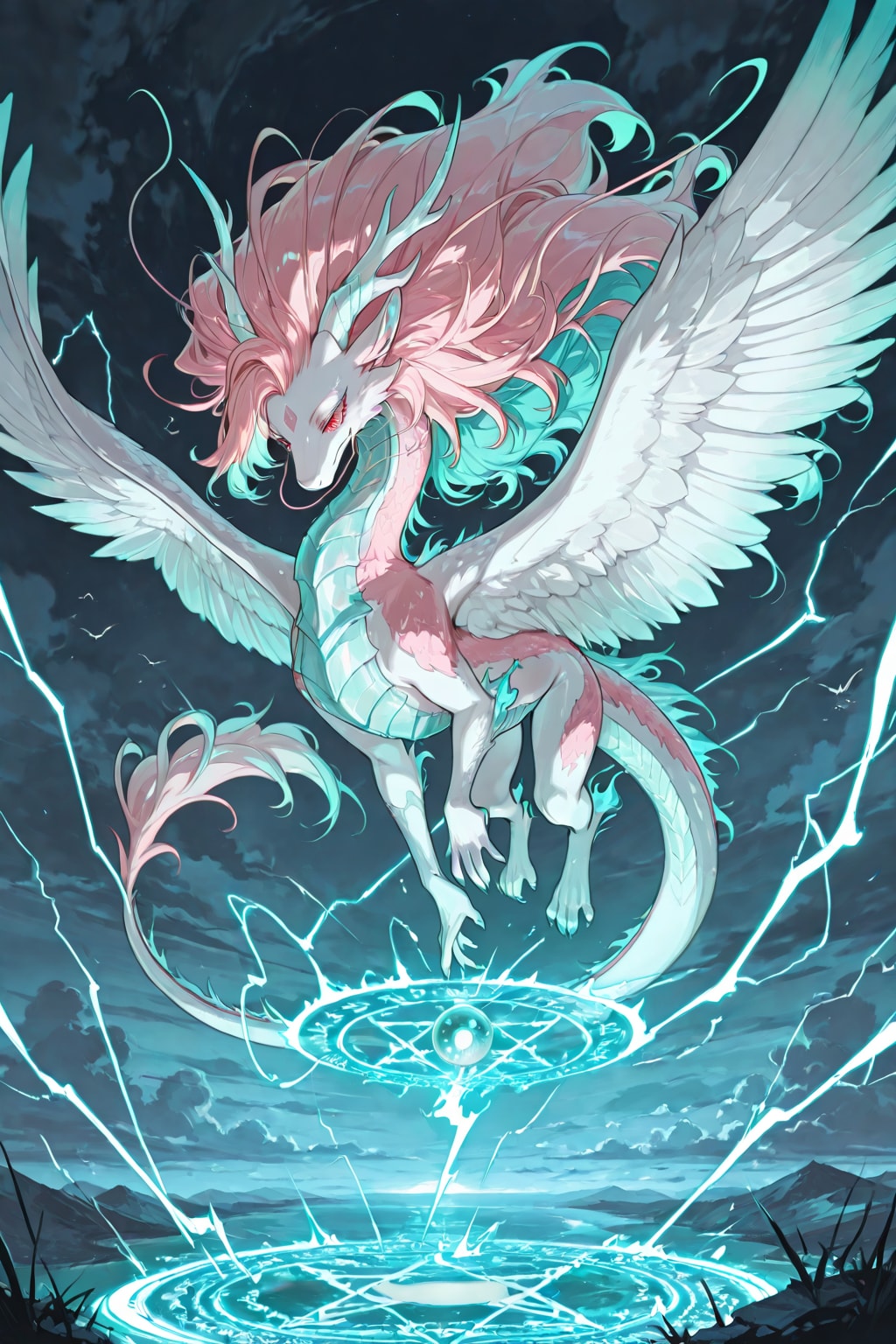 ドラゴンのお嬢様（ドラゴン形態）