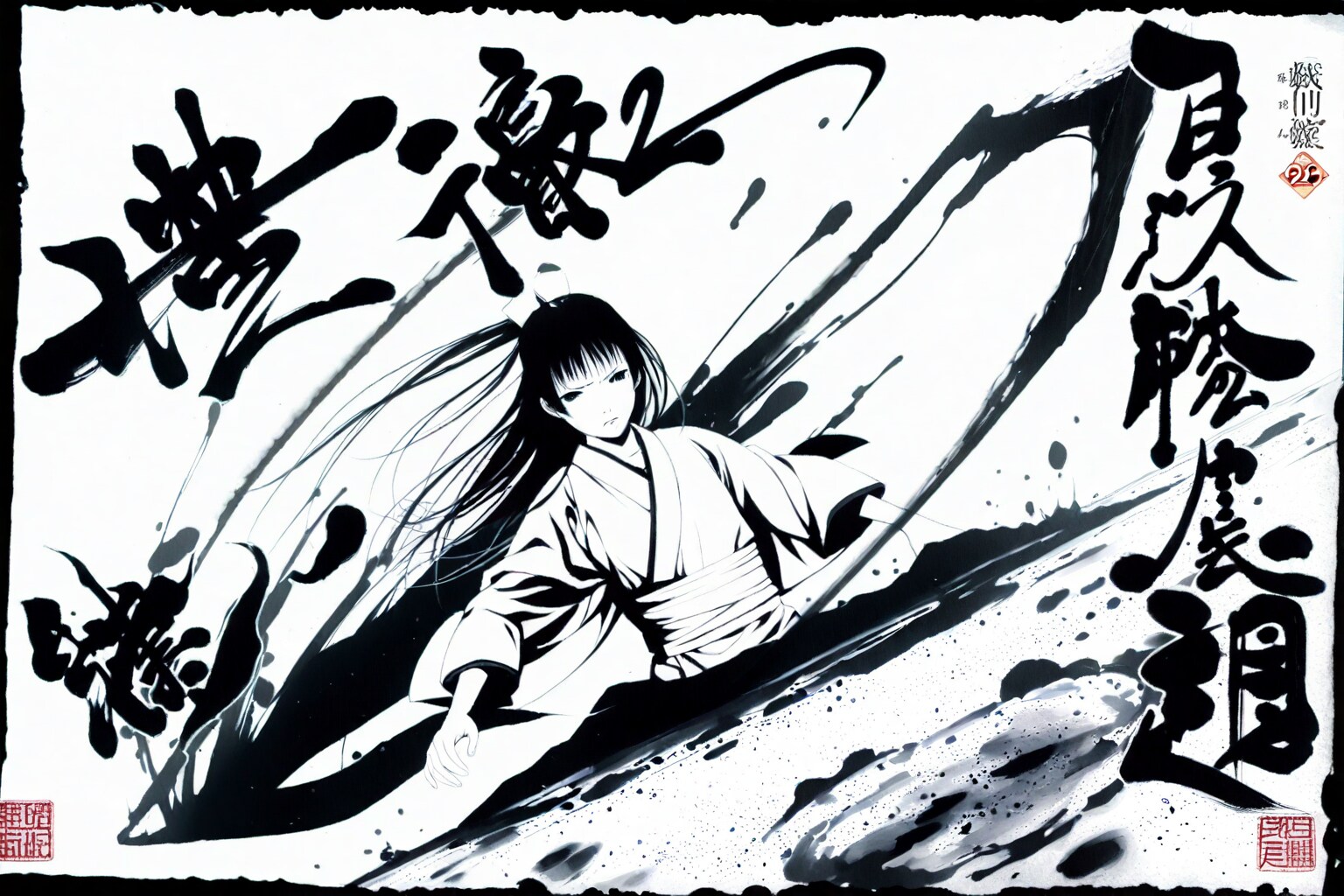 百鬼夜行 砂掛け婆 | の人気AIイラスト・グラビア