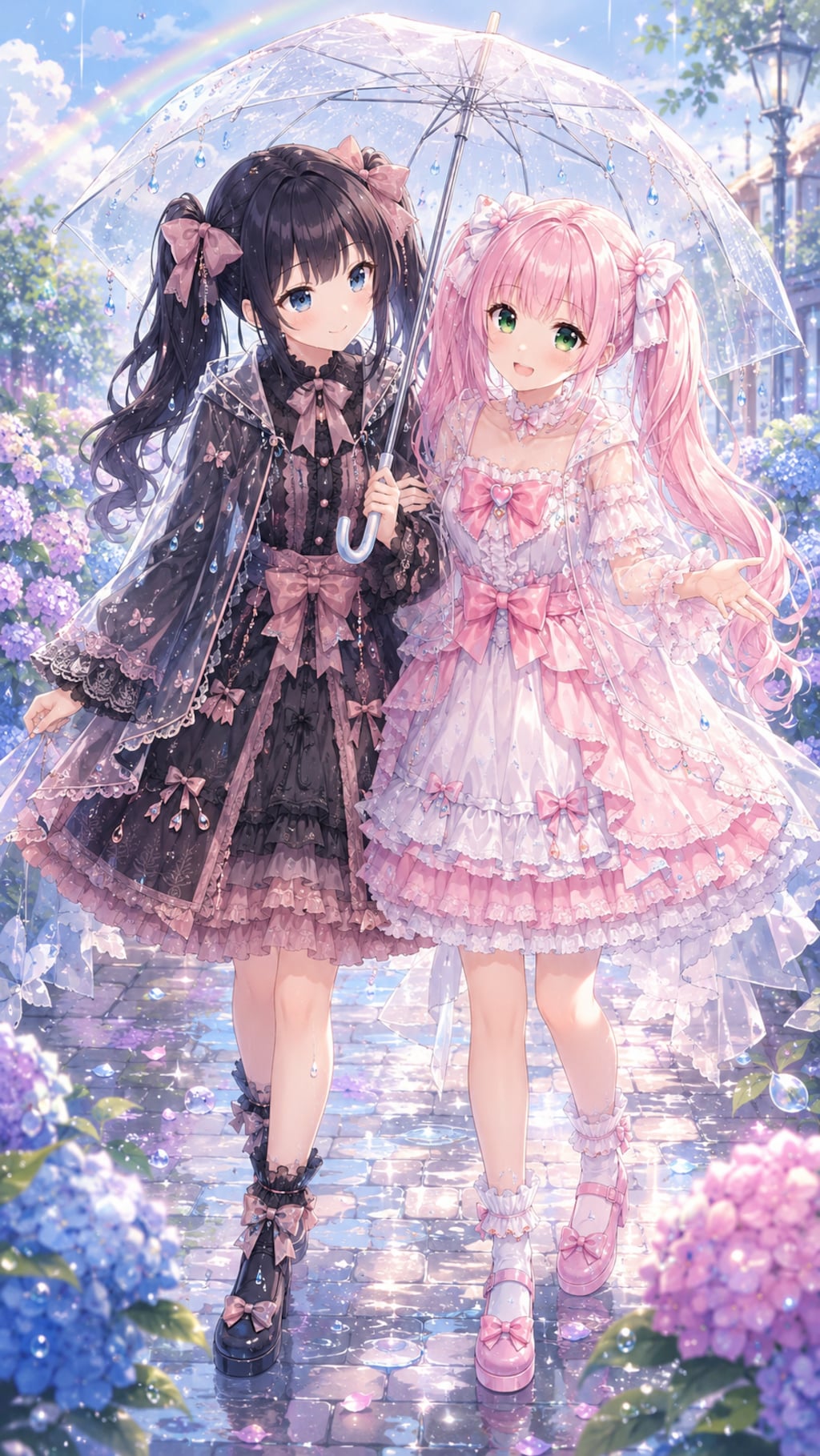 梅雨と紫陽花 ①
