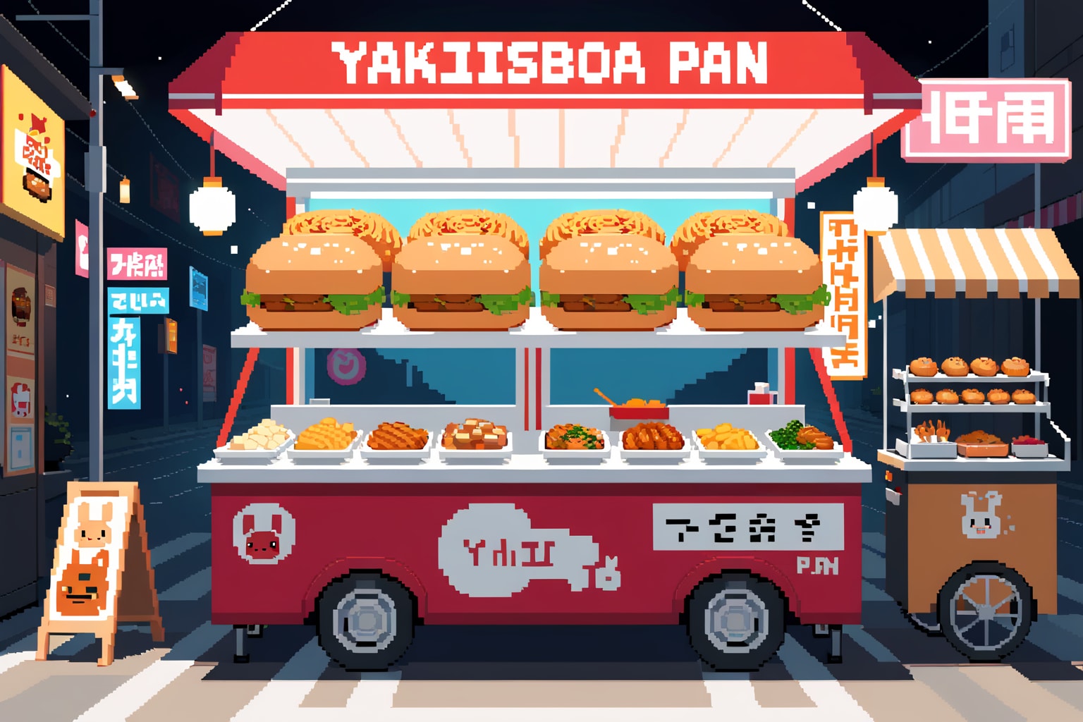 焼きそばパンチャレンジ　2024-07-10 | の人気AIイラスト・グラビア