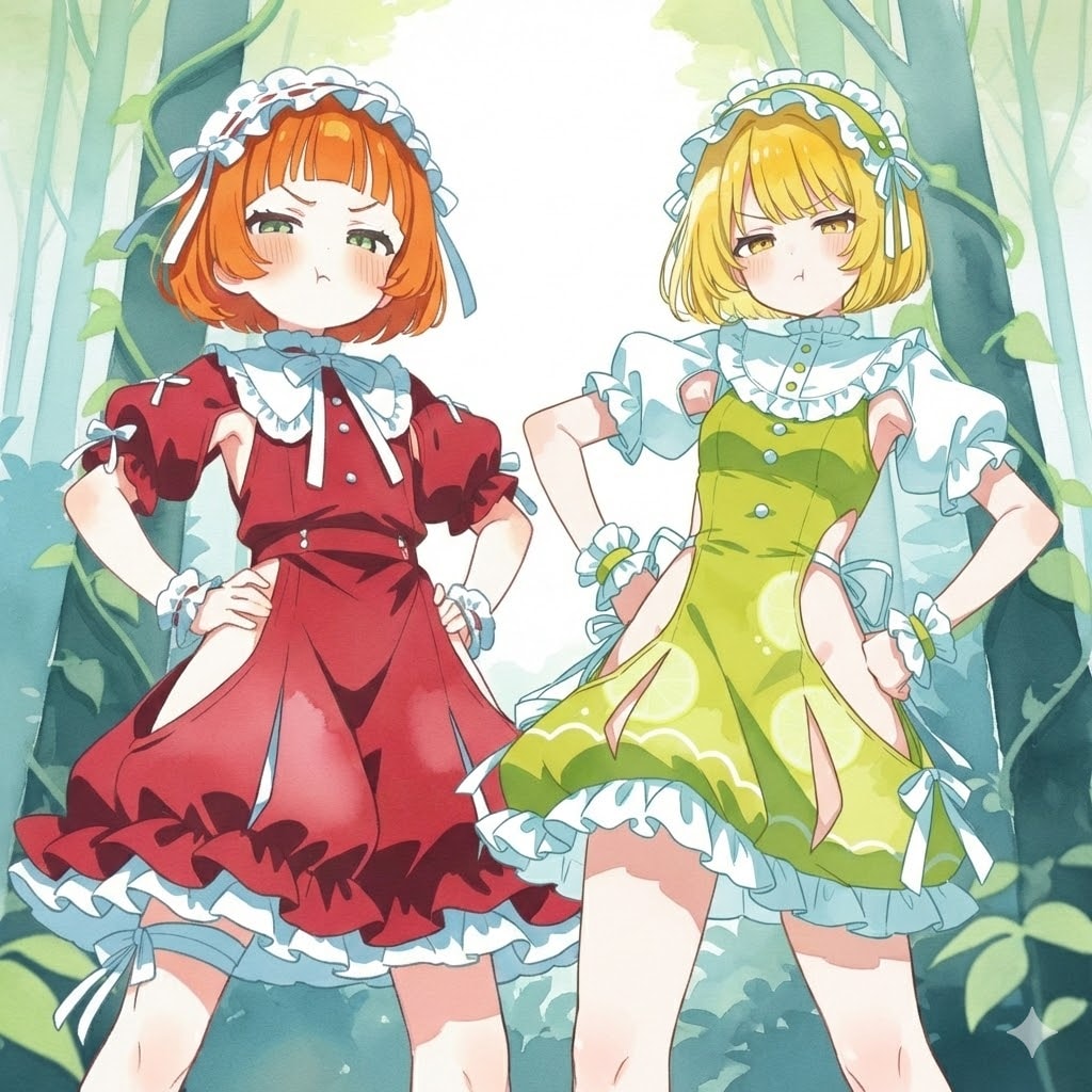 【よその子お借りしました】健全ドレスでマルちゃんとツーショット！