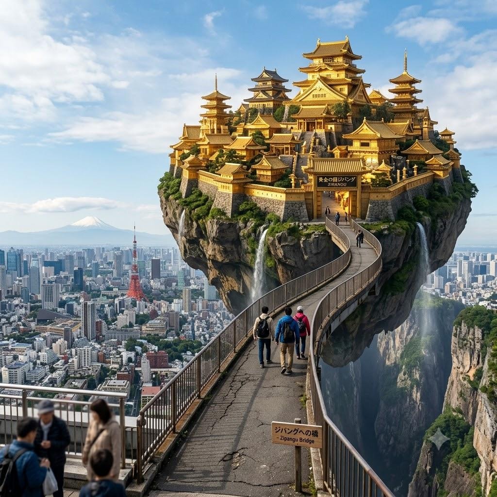黄金の国ジパングの場所
